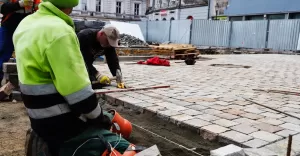 Plac Wojska Polskiego w Bielsku-Białej - 11.04.2022