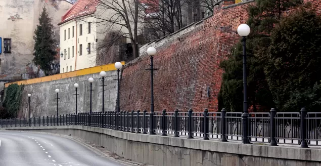 zamek, mur