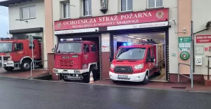 Obecne wozy OSP Komorowice Krakowskie