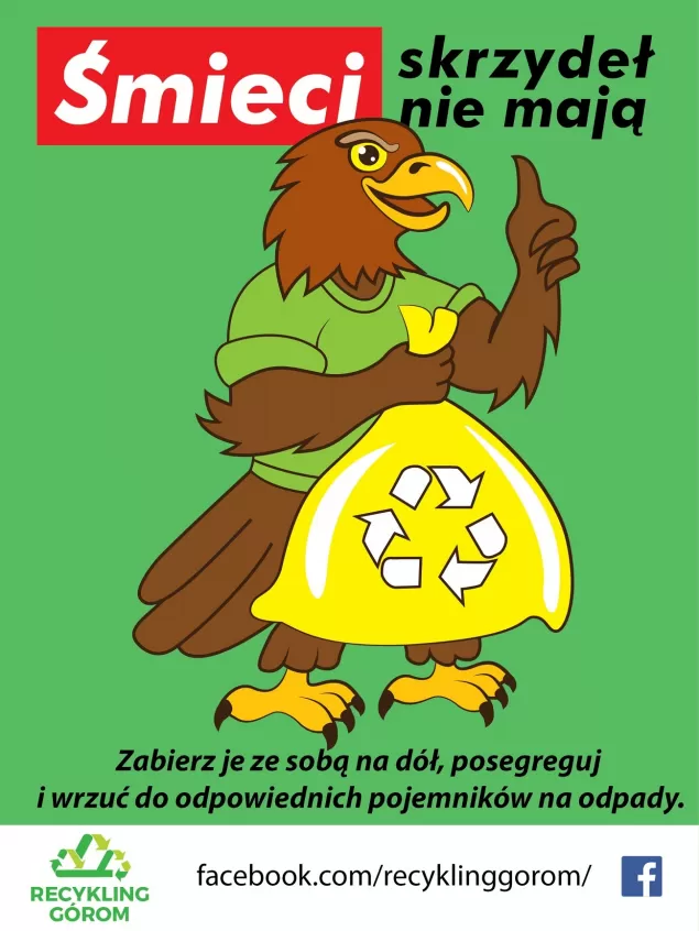 śmieci skrzydeł nie mają