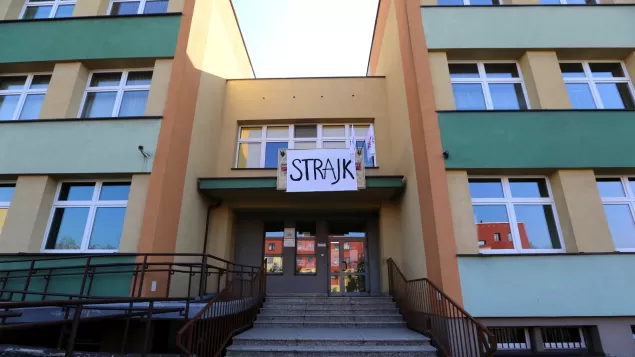 szkoła, strajk