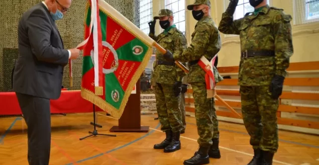 Bielski oddział Straży Granicznej z wyróżnieniem Sejmiku