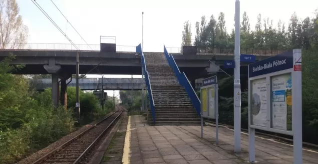 Będzie przebudowa stacji Bielsko-Biała - Północ. Jest przetarg