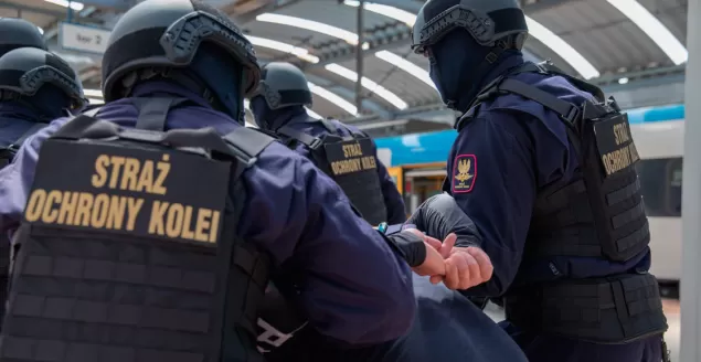 Kieszonkowiec schwytany przez SOK. Grasował w pociągach z Bielska-Białej