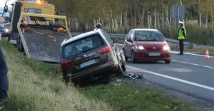 Czechowice, wypadek, dk1