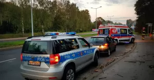 Kolizja przy Partyzantów