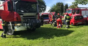 Wypadek na skrzyżowaniu