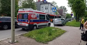 Kolizja i potrącenie na Piastowskiej - 10.05.2018