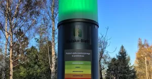 bielskobiala,bielsko,błonia,błoniabielsko,ekosłupek,powietrze,pm10,smog,fotodnia,instagram