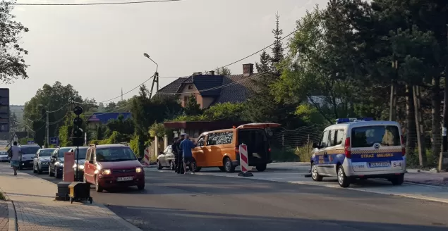 Potrącenie przy ulicy Górskiej - 2.08.2018