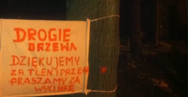 Ostatnie pożegnanie Drzew