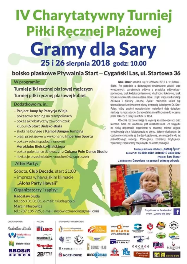 charytatywny turniej piłki ręcznej