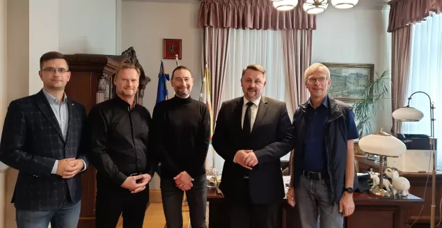 Działacze sportowi z Wolfsburga z wizytą w Bielsku-Białej