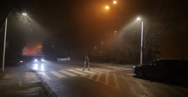 Kolejne przejścia dla pieszych w Bielsku-Białej zostały doświetlone - 9.12.2020