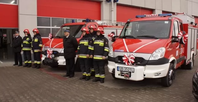 straż pożarna bielsko wóz strażacki