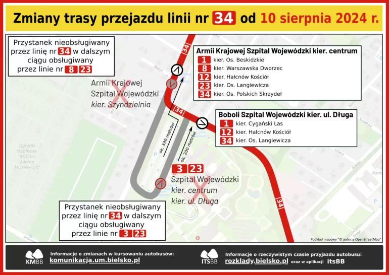 Zmiany w komunikacji miejskiej. Kilka linii pojedzie inaczej
