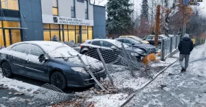 Kolizja na al. Armii Krajowej - 29.11.2021