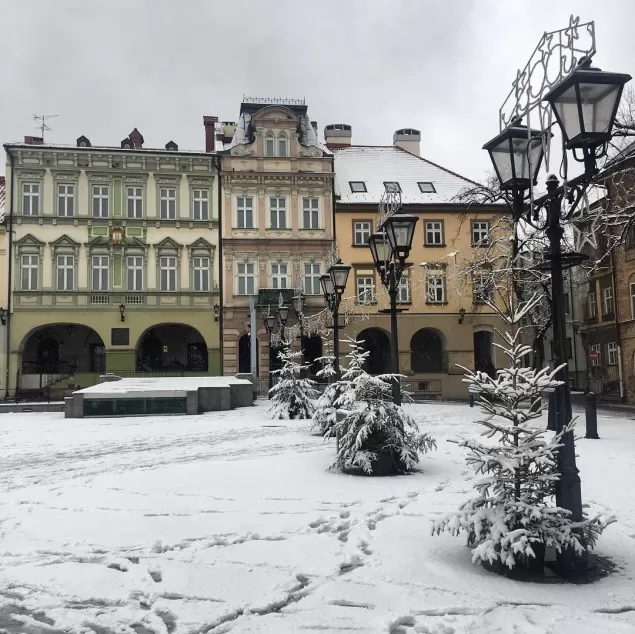 bielskobiala,bielsko,bielskobiała,rynekbielsko,zima,śnieg,starówka,ilovebb,2019,fotodnia,instagr