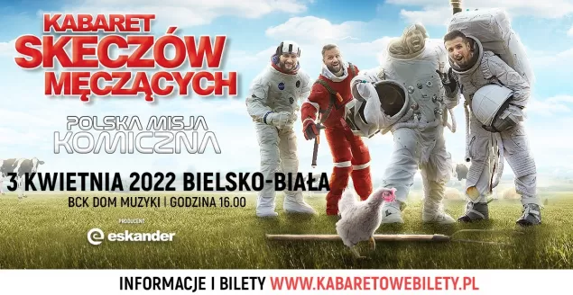 Kabaret Skeczów męczących w BCK z programem "Polska Misja Komiczna"