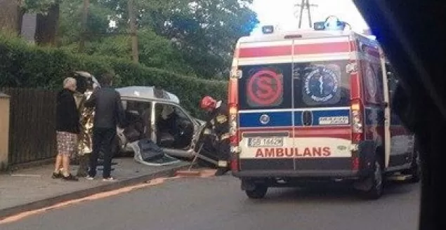 wypadek, ulica Startowa