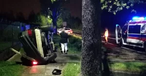 Kolizja w Kozach - 28.04.2019