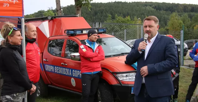 Bike Beskidy: Pokaz, szkolenia GOPR oraz prezent dla ratowników