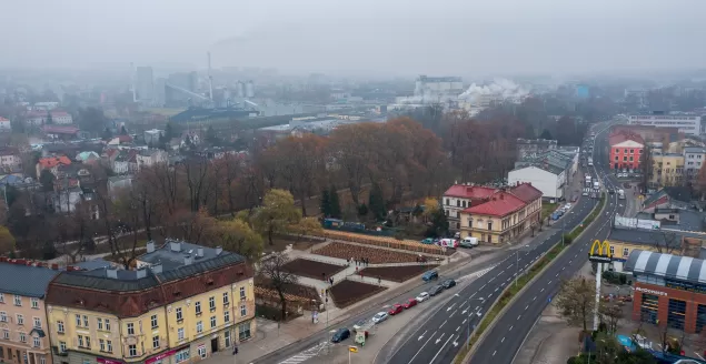 Park Włókniarzy w Bielsku-Białej - 23.11.2022
