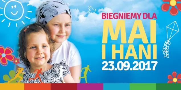 plakat bieg maja i hania