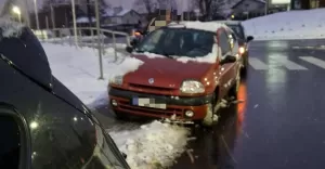 Potrącenie rowerzysty na Rondzie Niemena