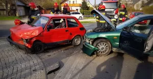 Zderzenie na skrzyżowaniu Karpackiej ze Sterniczą