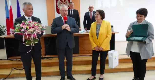 Podczas sesji Rady Powiatu pożegnano dyrektorkę Centrum Psychiatrii
