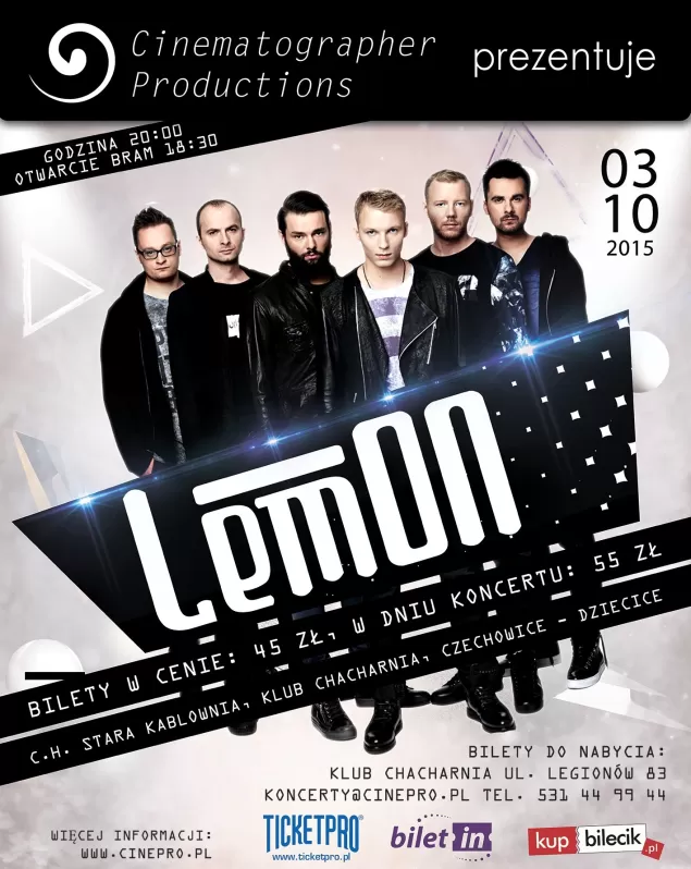 Koncert LemON w klubie Chacharnia