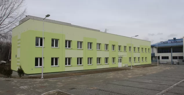 Budynek socjalny w Wapienicy