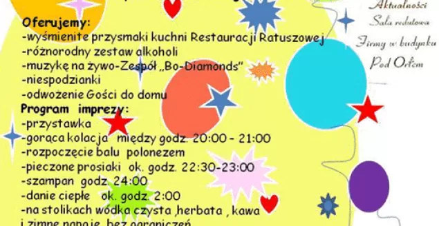 Sylwester w Sali Redutowej