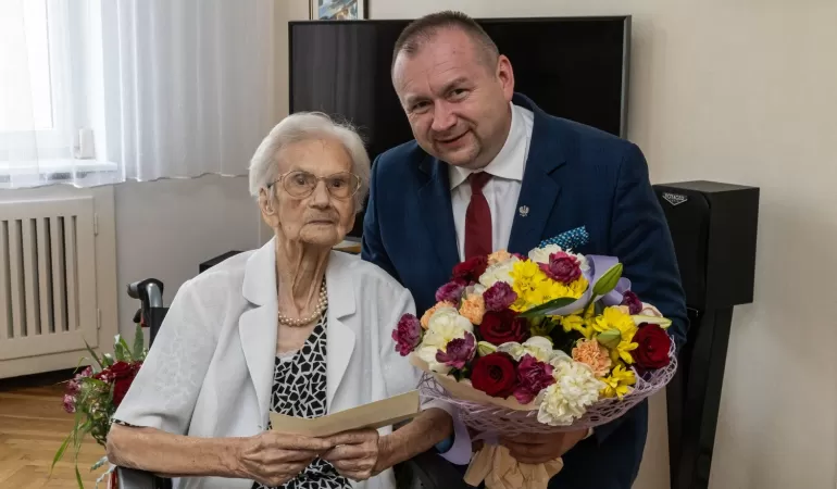 200 lat dla Pani Wiesławy Pietraszko z Bielska-Białej