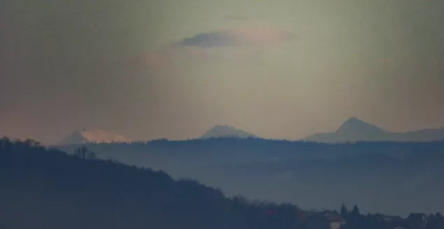 Widok z Trzech Lipek - 06.01.2018