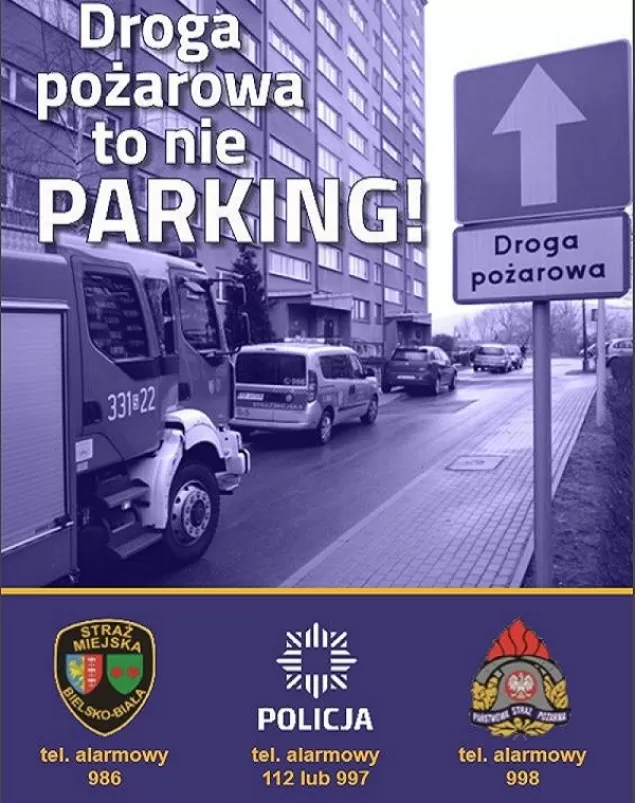 droga pozarowa