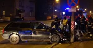wypadek audi