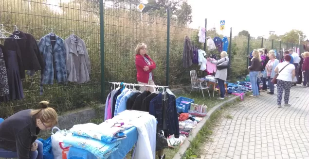 wyprzedaż garażowa