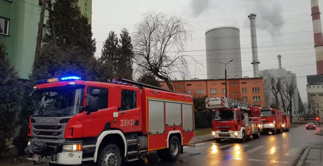 Interwencja służb przy Lenartowicza - 14.03.2018