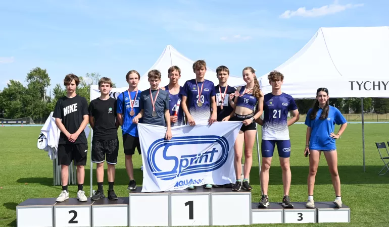 Sześć medali dla KS Sprint na Mistrzostwach Śląska Młodzików