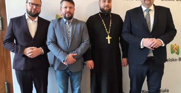Rozmawiali o budowie pierwszej w Bielsku-Białej świątyni prawosławnej