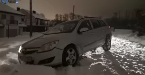 Pijany kierowca wjechał do rowu - 13.02.2021