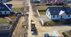 Przebudowa ulicy Łowieckiej - 03.2022