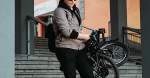 rower składany elektryczny