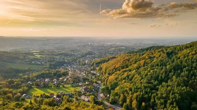 PocztowkazBielska,Bielsko,BielskoBiała,Straconka,Góry,Beskidy,Październik,Jesień,LoveBB,fotodni