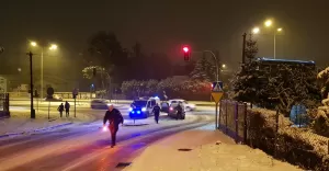 zima, droga, ślisko