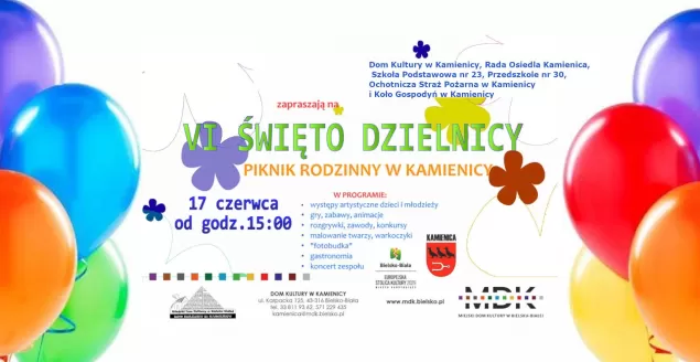 Przed nami 6. Święto Dzielnicy - Kamienicki Piknik Rodzinny