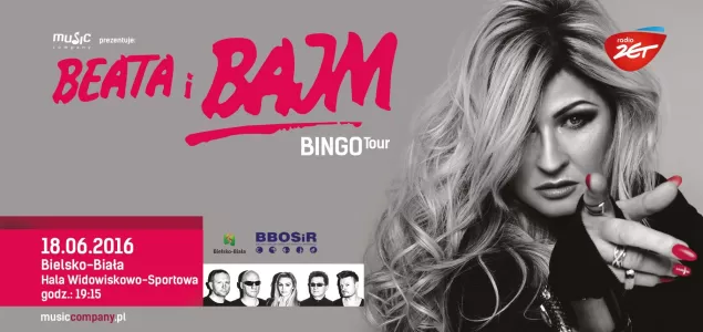 Koncert Bajm w hali pod Dębowcem - 18.06.2016