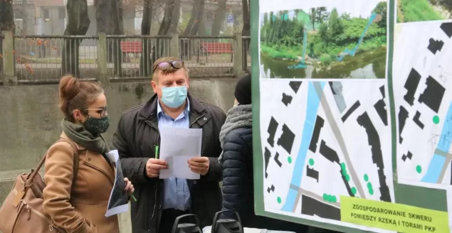 Mieszkańcy zgłaszali pomysły na Park za Ratuszem